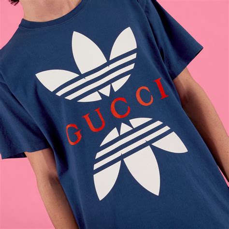 gucci adidas tshirt black|Adidas Gucci bathing suit.